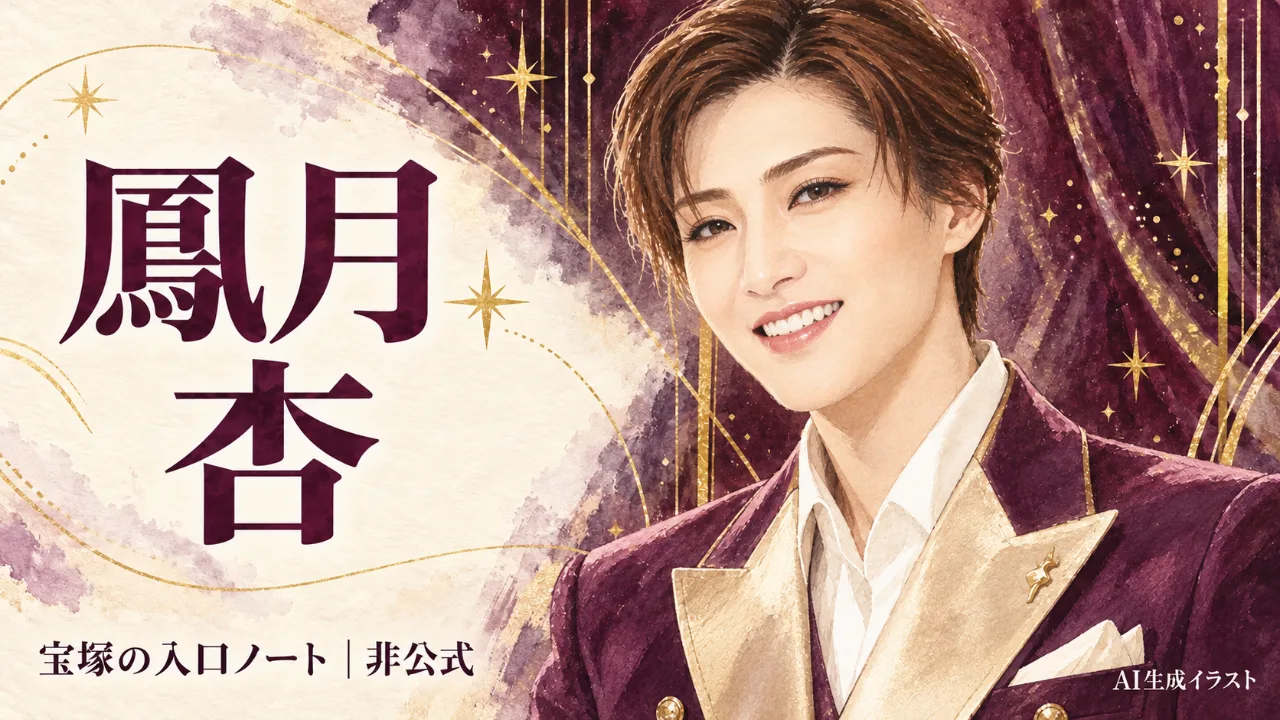 鳳月杏の読み方・出演作と退団予定｜初めて作品を選ぶためにのサムネイル