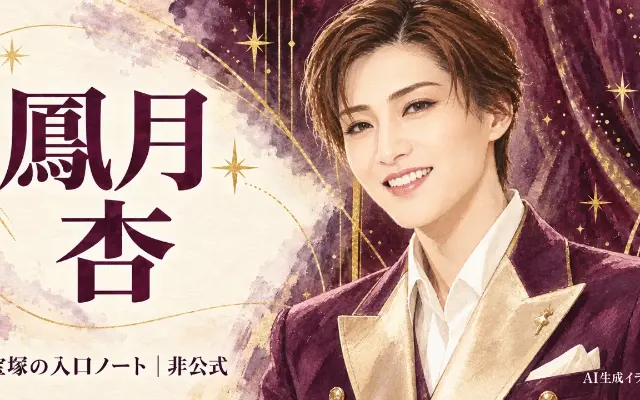 鳳月杏の読み方・出演作と退団予定｜初めて作品を選ぶためにのサムネイル