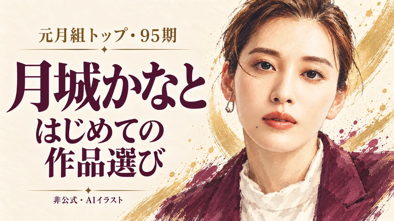 月城かなとさんとは？95期・元月組トップの歩みと、芝居から選ぶ映像入門のサムネイル