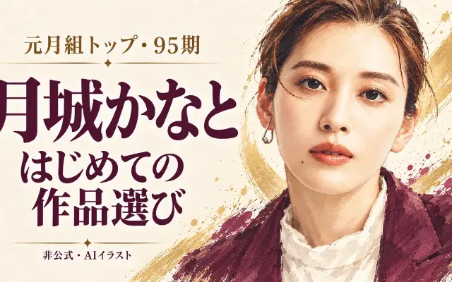 月城かなとさんとは？95期・元月組トップの歩みと、芝居から選ぶ映像入門のサムネイル