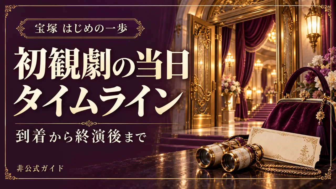 初観劇の当日タイムラインのサムネイル