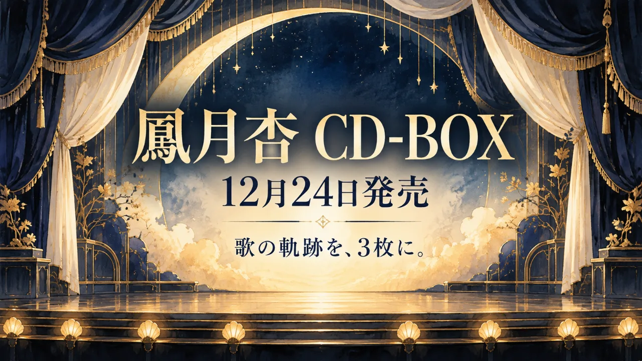 鳳月杏CD-BOX｜発売日と3枚の収録内容のサムネイル