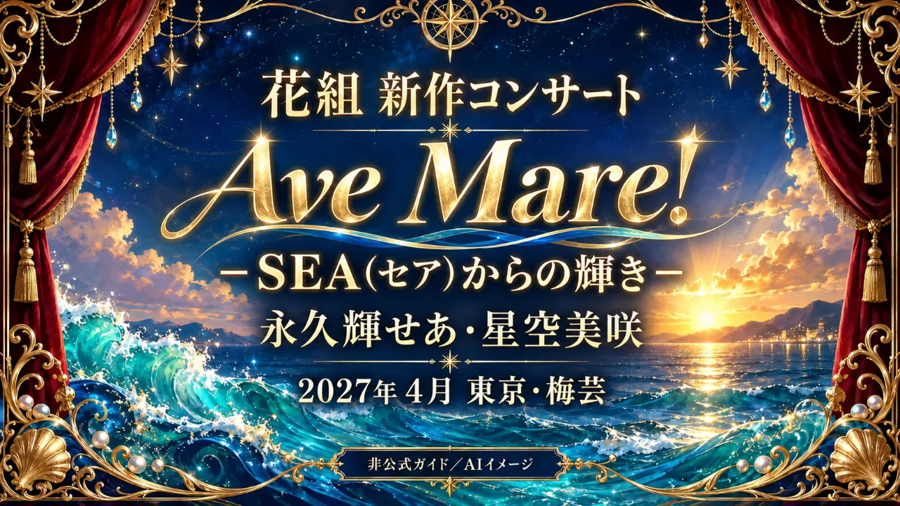 花組『Ave Mare!』－SEA（セア）からの輝き－｜2027年4月東京・梅芸へのサムネイル