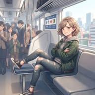 でか美ちゃん、満員電車でモヤッとした“乗客の行動”を告白「オイニーがつらくて…」のサムネイル
