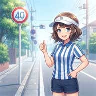 生活道路「来月から法定速度が60キロから30キロになります、60キロで走っなら一発免停です」のサムネイル