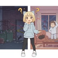 【動画】ネコさん、防犯には役立たない 深夜に2人組が侵入、物色する姿がカメラにのサムネイル